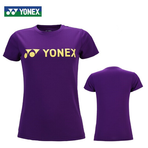YONEX尤尼克斯羽毛球服短袖运动T恤速干衣服yy团购队服 115179 多色 品蓝女款215179-683 M