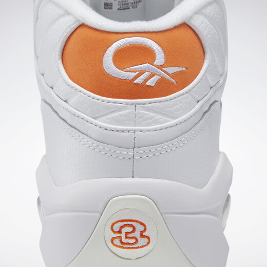 Reebok锐步男女QUESTION MID橙脚趾复古运动实战篮球鞋 HR1049 42