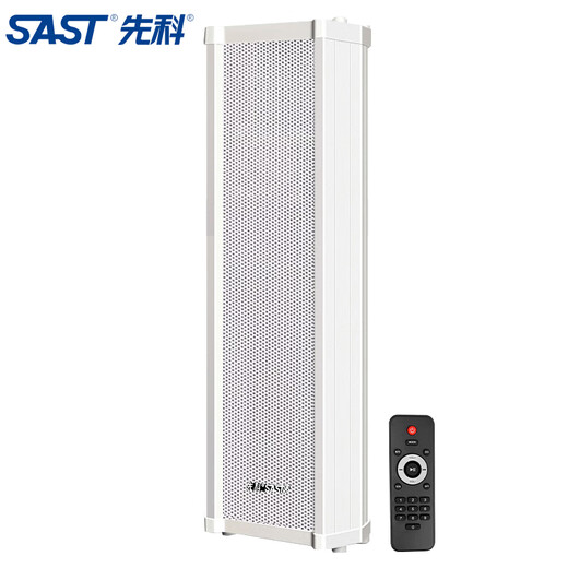 先科（SAST）40W户外无线蓝牙防水音柱室外挂墙壁挂式音响功放喇叭套装音箱学校操场会议广播店铺音乐 主机