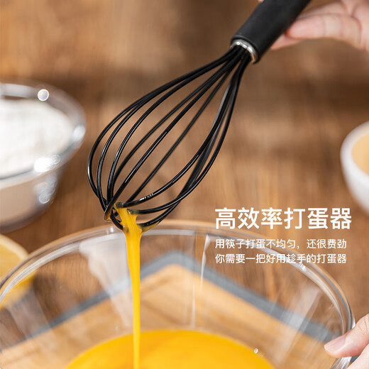 CCKO egg beater, silicone baking tool set, high temperature resistant spatula, oil brush, household cake tools, silicone spatula (green)