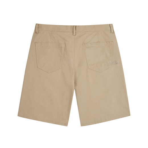
Mark Waffe [Khmer comfort] casual shorts men's 25 summer loose breathable letter embroidery commuter versatile casual pinch pants 701 khaki L