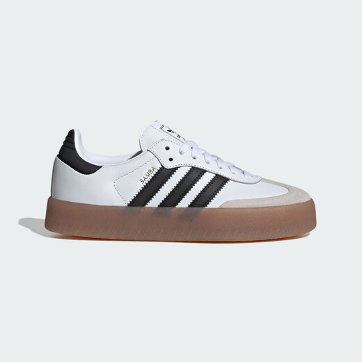 阿迪达斯 （adidas）【劲浪体育】三叶草女子SAMBA经典运动鞋小白鞋「T头鞋」JI1349 JI1349 35.5 (215mm)