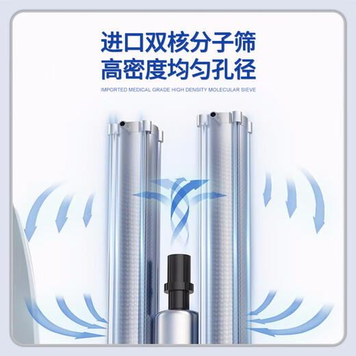 Maizhuo 5-liter medical light sound high flow oxygen inhalation home elderly oxygen inhalation mechanism for pregnant women oxygen ventilator atomization integrated medical 3-liter oxygen generator JAY-3AW