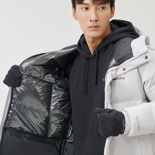 Columbia Colombia down jacket men's autumn and winter Omi thermal energy warm and cold-proof mid-length jacket WE0994 043 M