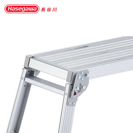 長谷川（Hasegawa）日本长谷川折叠便携马凳洗车工作台移动工程梯铝合金平台梯子DRX DRX-1098(高0.98米)