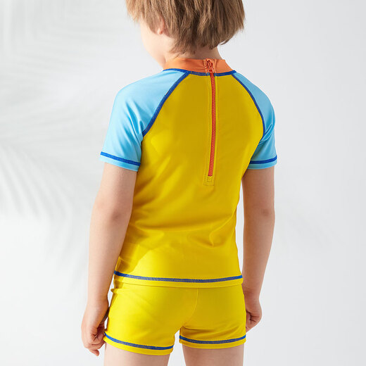Wangwang team made great contributions to children's swimsuits, boys split swimsuits, middle-aged children's swimming trunks, boys baby swimming suits, Archie 110
