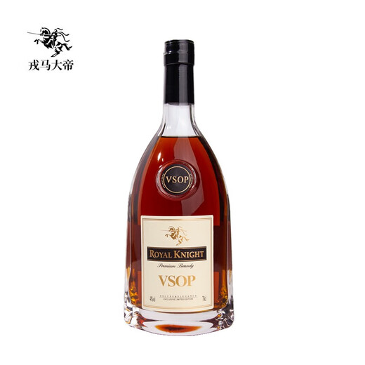 戎马大帝 法国进口洋酒 VSOP白兰地 烈酒40度礼盒装 700ml*1支装