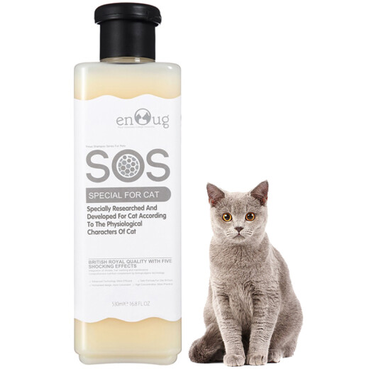 enoug SOS Pet Shower Gel Cat Smooth Hair Shampoo 530ml