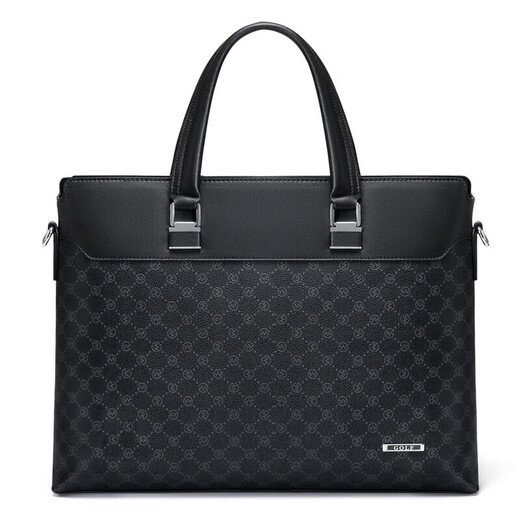 Golf (GOLF) Briefcase Men's Handbag Men's 14-inch Laptop Bag Business Office Travel Shoulder Messenger Bag