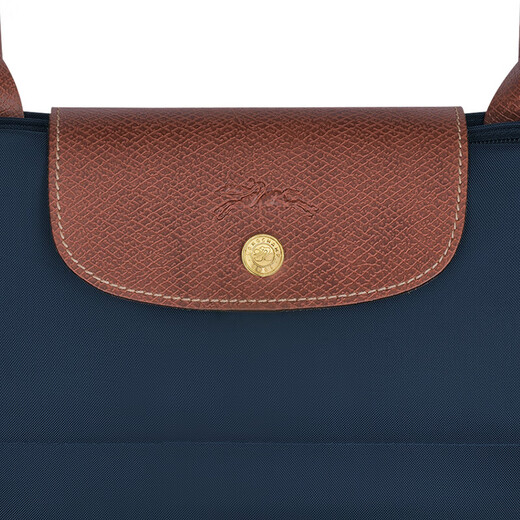 Longchamp Women's Bag Hand-held Dumpling Bag Large Festival Gift for Girlfriend Navy Blue Christmas Gift