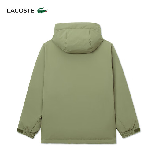 LACOSTE Wang Yibo's same style French crocodile men's winter warm goose down jacket | BH0697 BMY/khaki green 2XL 56