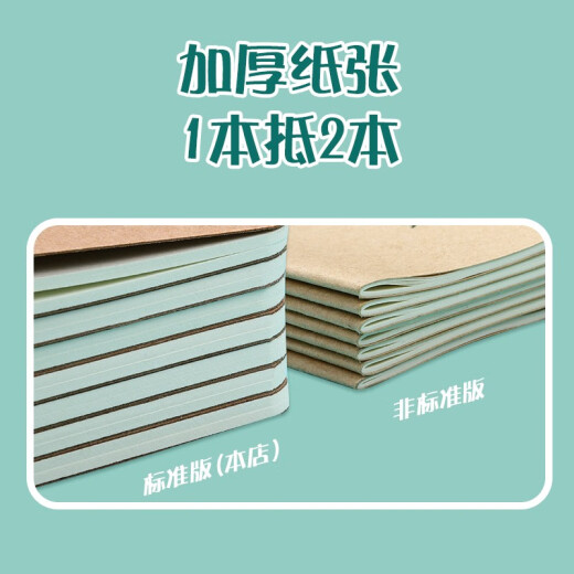 Chenguang (M/G) reading notebook, excerpts of good words and sentences, primary school students' reading record book, sixth grade Chinese junior high school excerpts of famous quotes, extracurricular accumulation book [16K] 5 books