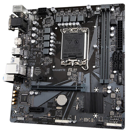Gigabyte H610M H DDR4 motherboard supports 12th generation 13th generation CPU set motherboard + 8GB memory + 1TB solid state hard drive 12th generation i3-12100 integrated graphics 4 cores base 3.3