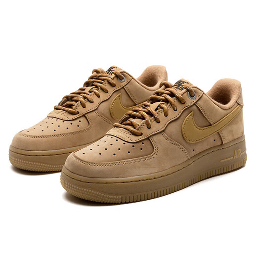 Nike AF1 board shoes women's shoes autumn Air Force 1 Air Force 1 casual shoes low top student sports shoes FZ7372-200 wheat brown 36