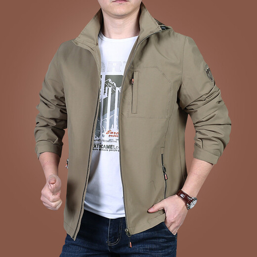 DK Brand Jacket Мужская осень и зимняя универсальная мужская куртка для мужчин средних лет.