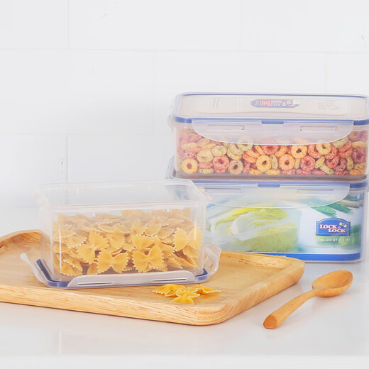 Lock Lock (LOCK/LOCK) plastic fresh-keeping box lunch box microwave oven lunch box refrigerator storage food box sealed lunch box HPL825-2.3L