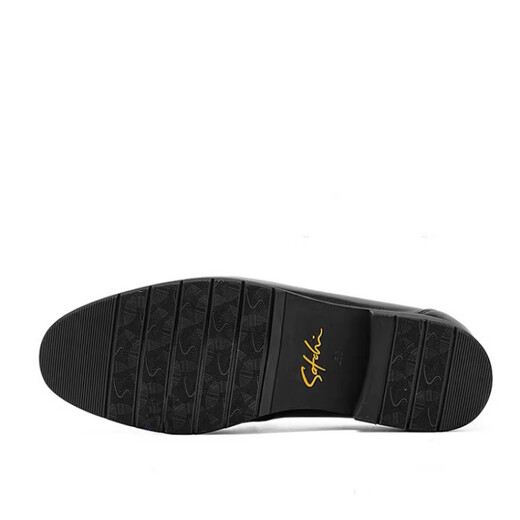 Sachi men's shoes soft leather soft sole business formal casual leather shoes men's wear-resistant slip-on genuine leather casual shoes 41 European size