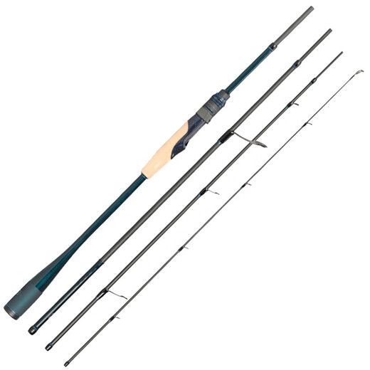 钓之屋游侠四节便携式路亚竿2.03/2.09/2.21米L/ML调泛用鳜钓鱼竿 2.07米 S694ML直柄4节