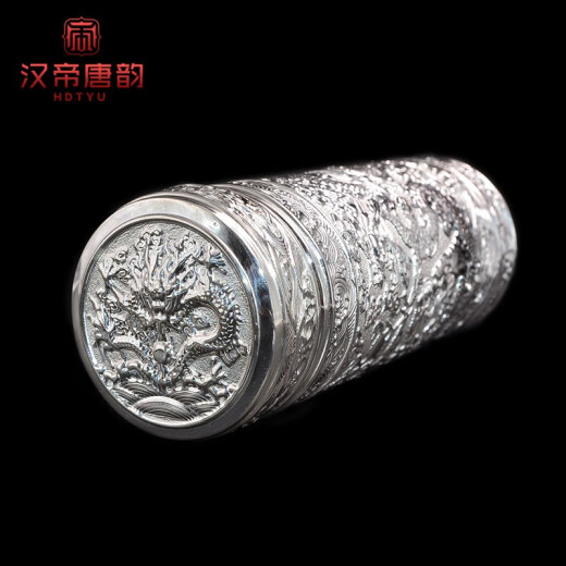 Aoyanlai sterling silver thermos cup, handmade tea cup, Kowloon cup, office water cup, portable health-enhancing silver cup, men's cup, health cup, men's cup