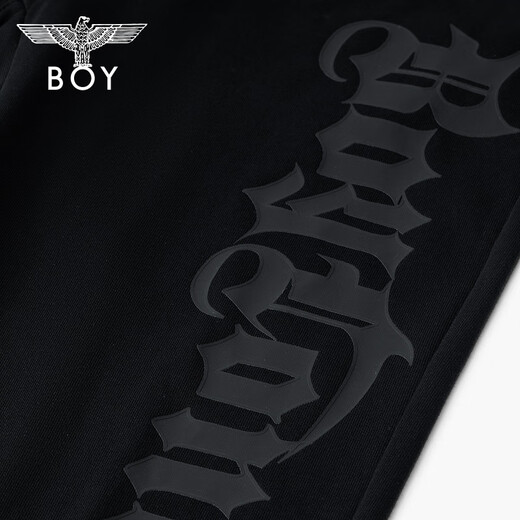 
BOY LONDON autumn and winter couple casual pants punk trendy knitted trousers N15902 black S