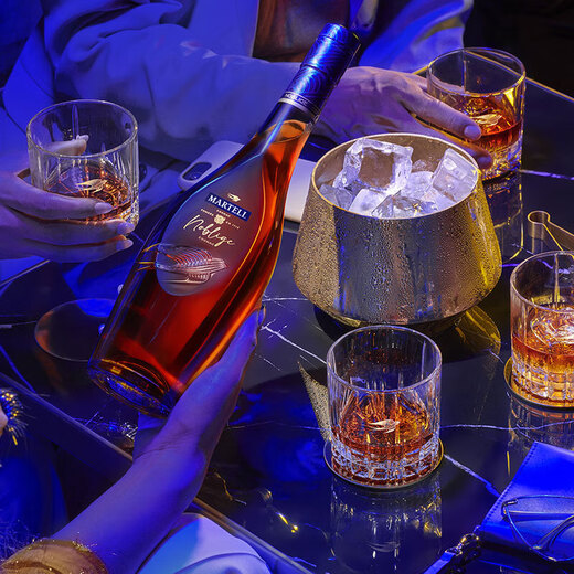马爹利（Martell）名士VSOP 法国进口干邑白兰地 洋酒烈酒 商务宴请送礼 【名仕6斤装】礼盒装 3000mL 2瓶