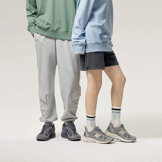 NEW BALANCE  NB878官方老爹鞋男鞋女鞋复古轻便网面低帮休闲运动鞋 城堡灰/雾霾蓝 CM878KO1 42 (脚长26.5cm)