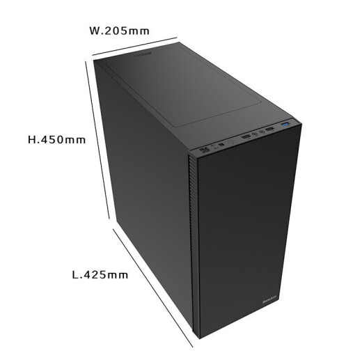 Climb M96K Ruilong R75800X/Leadtek P22005G/B550M/250GM.2+4TB/16G/water-cooled design rendering modeling professional graphics host/assembly computer desktop