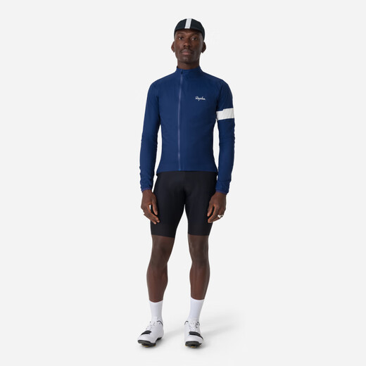 Rapha autumn and winter new color Core Rain men's core windproof breathable waterproof reflective outdoor riding jacket dark blue L