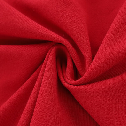 Rabbi parent-child clothing for a family of three, spring and autumn coats, New Year's clothing, New Year's greetings clothing, sweatshirt, hooded mother-daughter clothing, adult red size 165