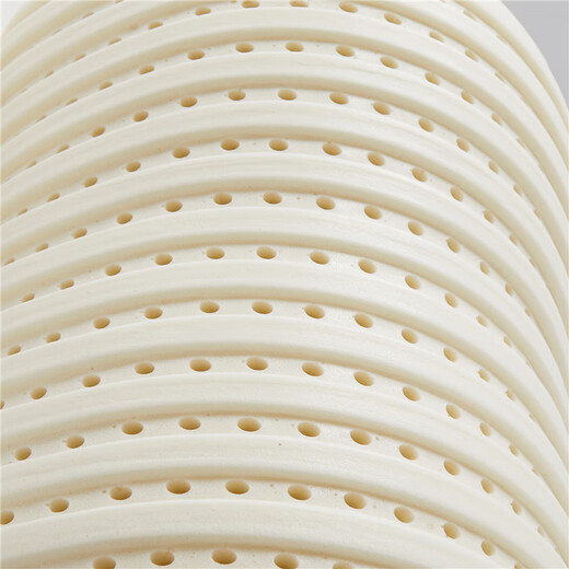 SOMERELLE new Thai natural latex pillow core cake pillow sleep depth cervical vertebrae neck pillow adult zero pressure pillow cake latex pillow-blue [38*60cm pair] No Specifications