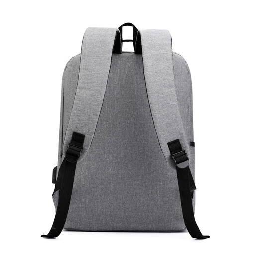 Double Star Backpack for men's computer bag backpack for women 16-inch school bag junior high school high school college students large capacity notebook bag gray [16-inch standard version]