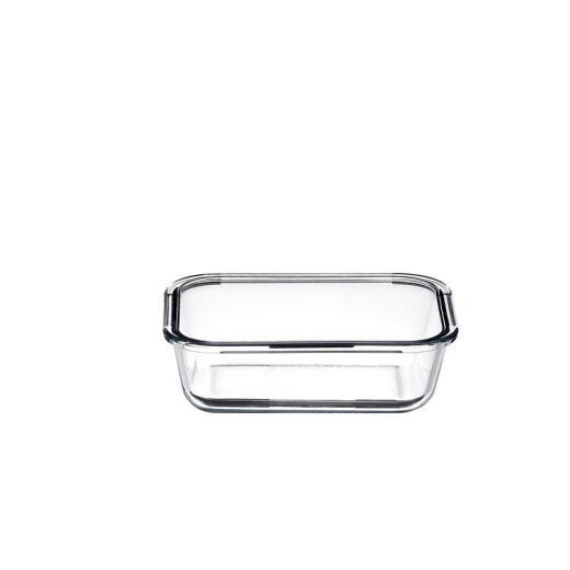 German high-end quality mold rectangular glass high temperature resistant steamable coconut juice thousand-layer cake steaming pot SN3890 rectangular 1500 suitable for 250 grams of horseshoe powder 0