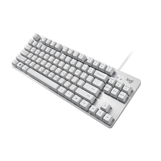 
Logitech Logitech K835 mechanical keyboard Wired keyboard Gaming office keyboard 84 keys Aluminum shell mechanical shaft body K835 [Ike joint model] TTC red shaft - black