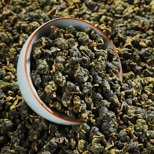 陈一凡 冻顶乌龙茶 茶叶新茶浓香型 台湾高山茶台式乌龙可冷泡袋装500g