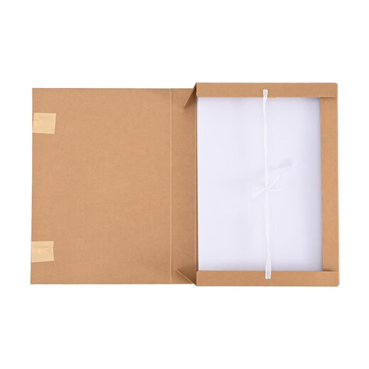 Thai A4 Dokumentdatei Box 674G Importiertes eingefachteltes Kuhkartenpapier 5cm50mm 10 Pakete Unterstützung der Anpassung