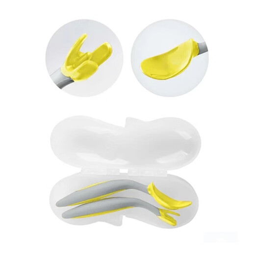 B.Box Dr. Bei Fork Spoon Spoon Spoon, Детская детская ложка вилка, локоть ложка, детская подготовка для детской посуды [Связь