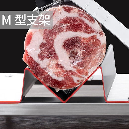 Baijie meat slicer beef and mutton roll slicer fat beef frozen meat potato slice artifact meat roll guillotine household machine
