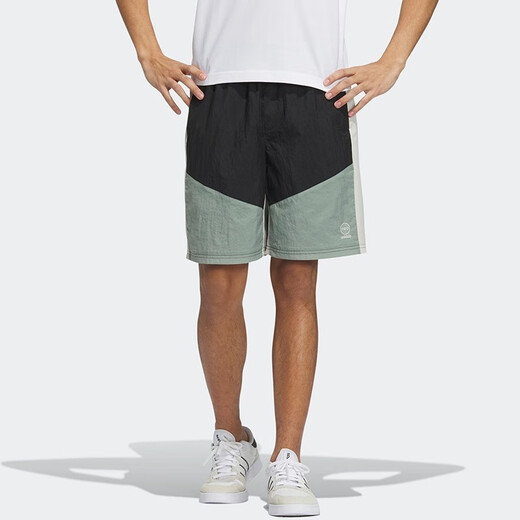阿迪达斯 （adidas）男裤 时尚潮流凉爽百搭休闲运动跑步透气舒适短裤HD4675 IP3882 XL