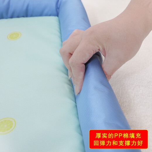 贝尼宠狗垫狗睡垫 睡觉宠物垫子狗狗猫咪垫子 加厚保暖可用舒适大号狗窝 狗垫耐咬圈窝中50斤内78x60cm