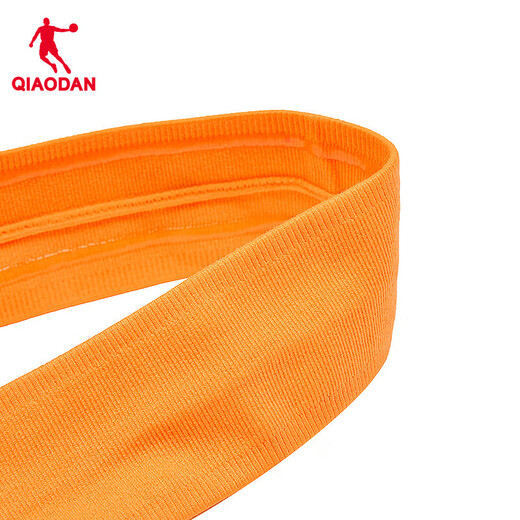Jordan QIAODAN Feiying Sports Headband Running Headband Anti-perspirant Sweat Conducting Sweat Anti-sweat Band Orange All-code