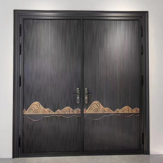 JRB家瑞堡双开大门入户门进户门别墅防盗门阳台农村自建房家用不锈钢大门 双开门款式5