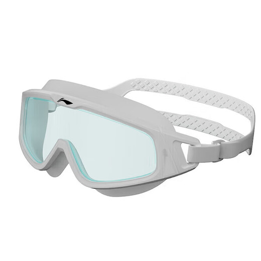 Li-NING (LI-NING) swimming goggles high-definition anti-fog waterproof large-frame swimming goggles for adult men and women 2557 white myopia 500 degrees