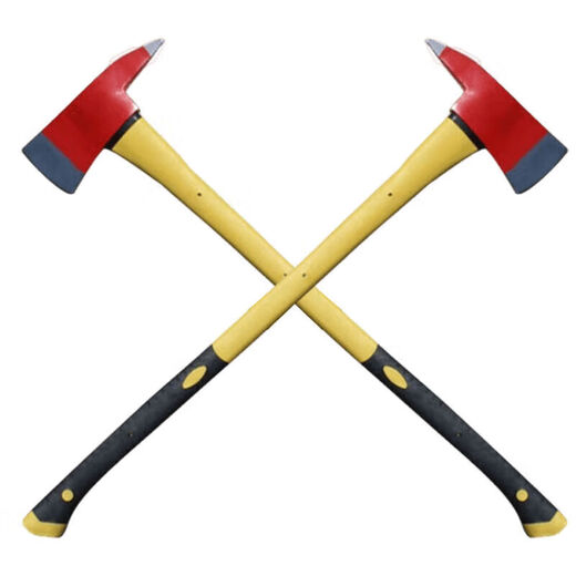 Tactics Nation American large pointed ax high carbon steel fire demolition tool carbon steel fire hand ax Mini fire station equipped with fire ax