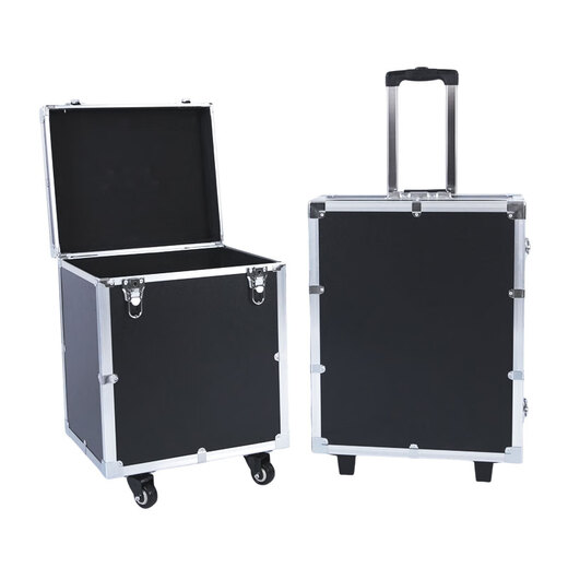 MPPMCK customized trolley tool box flight case hardware multi-functional storage instrument equipment tool box custom-made trolley tool box 45*35*42 with tool box inside