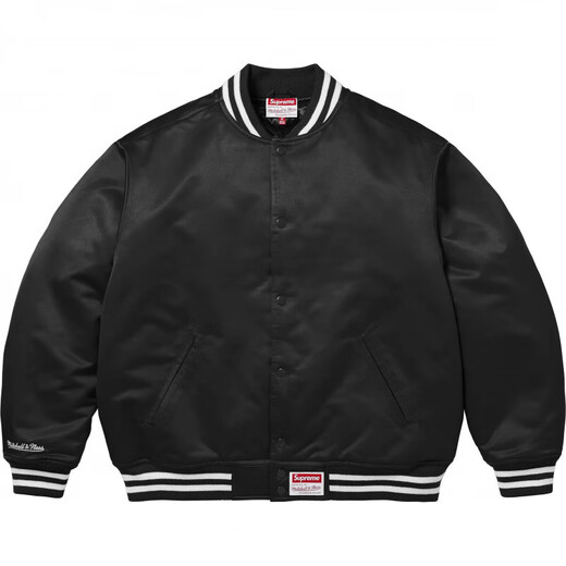 Supreme/MitchellNess joint series FW24 back twill jacket red/Red M