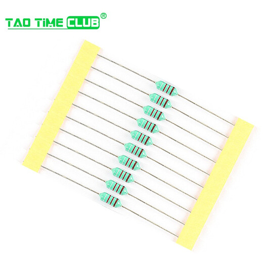 0410 direct plug color ring inductor 1/2W 0.5W color code inductor 10uH 4.7uH 1UH~100UH 50 pieces 22uH (50 pieces)