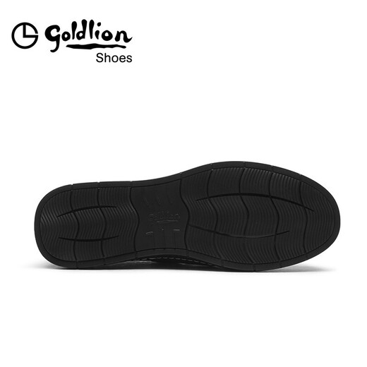 金利来（goldlion）【断码清仓】男鞋透气休闲凉鞋个性轻质沙滩鞋56512001160A蓝色40