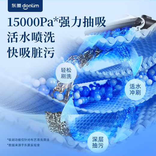 Donlim Multifunctional Steam Cleaner Household Cloth Carpet Window Kitchen Whole House Cleaning Machine High Temperature Sterilization and Mite Cleaning Artifact DL-7901 Family Portrait Set