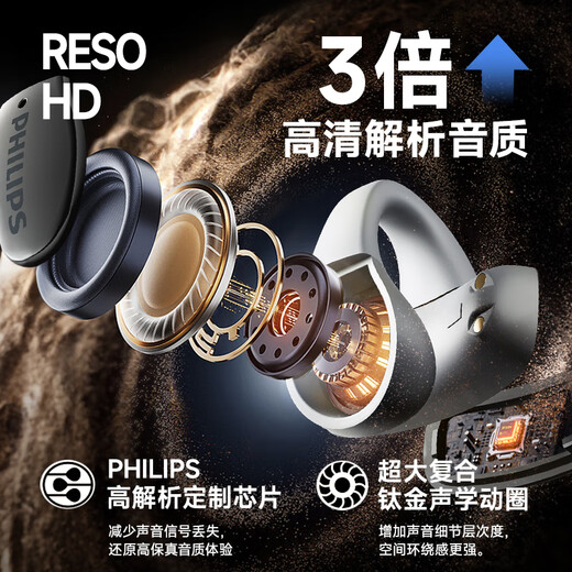 Philips (Philips) Концепция костной проводимости True Wireless Bluetooth Hearset, открытый уш