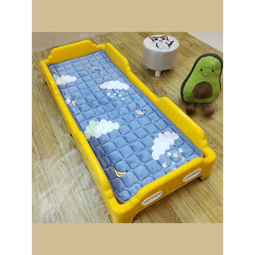 
Primary school lunch mattress 80x180 kindergarten mattress 70*17060*120 Happy Ding (flannel fabric) width 60 120 cm long